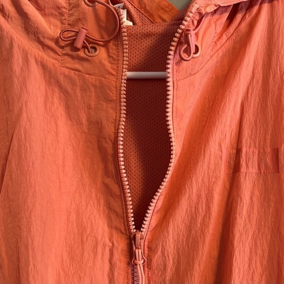 Victoria's Secret PINK Peachy Orange Lightweight Windbreaker. - Picture 6 of 12